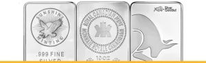 10 oz Silver Bars